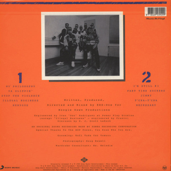 Boogie Down Productions – By All Means Necessary | New Vinyl