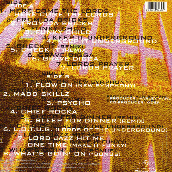 Lords Of The Underground – Here Come The Lords | New Vinyl